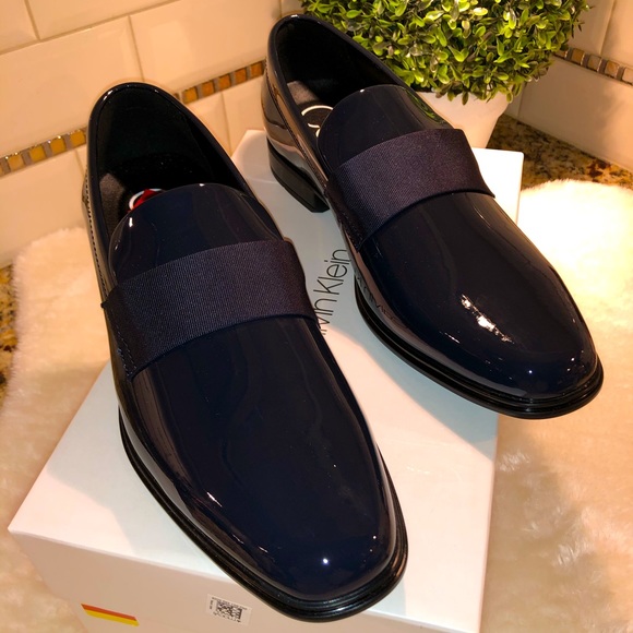 Calvin Klein Mens Demetrius Patent 